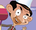 Mr Bean chelner la cafenea